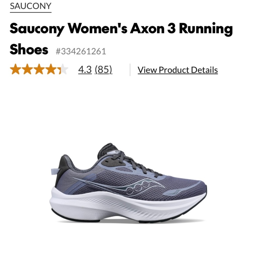 Saucony Women's Axon 3 Running Shoe